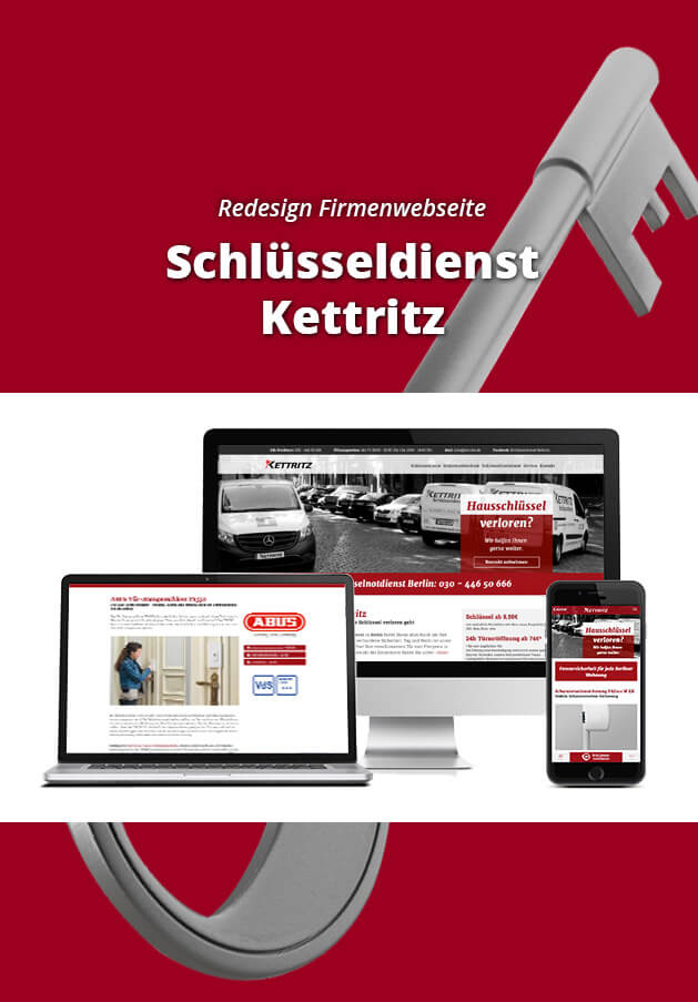 Webdesign für berliner Schlüsseldienst